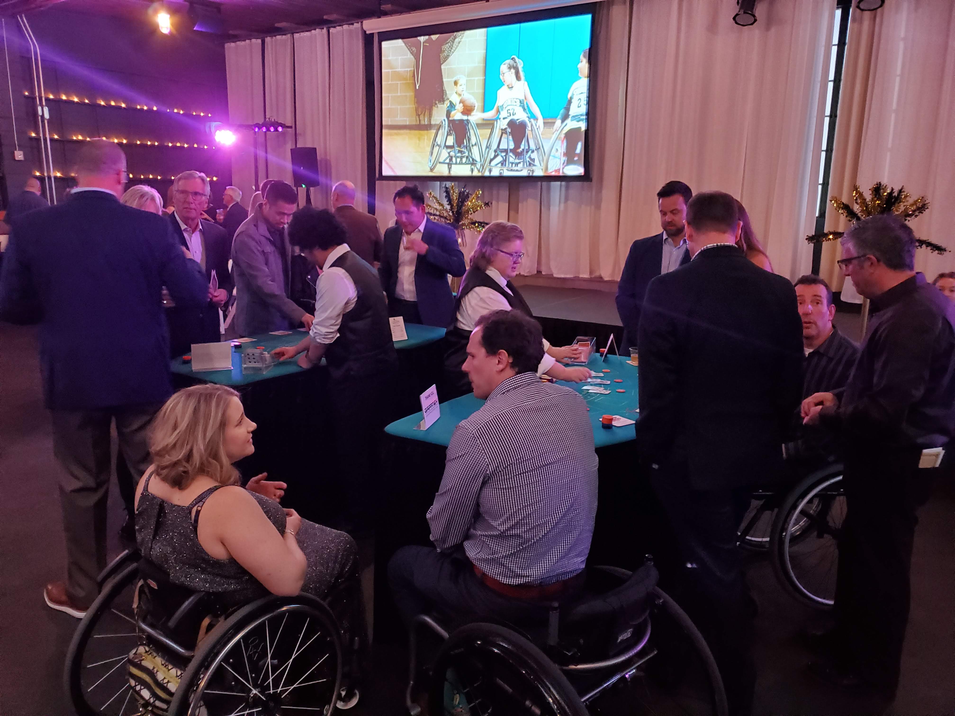 Accessible gaming tables